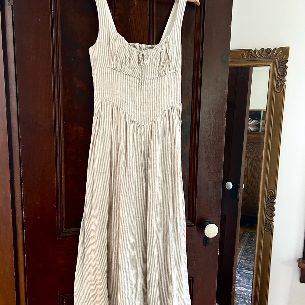 Linen Reformation Balia Dress